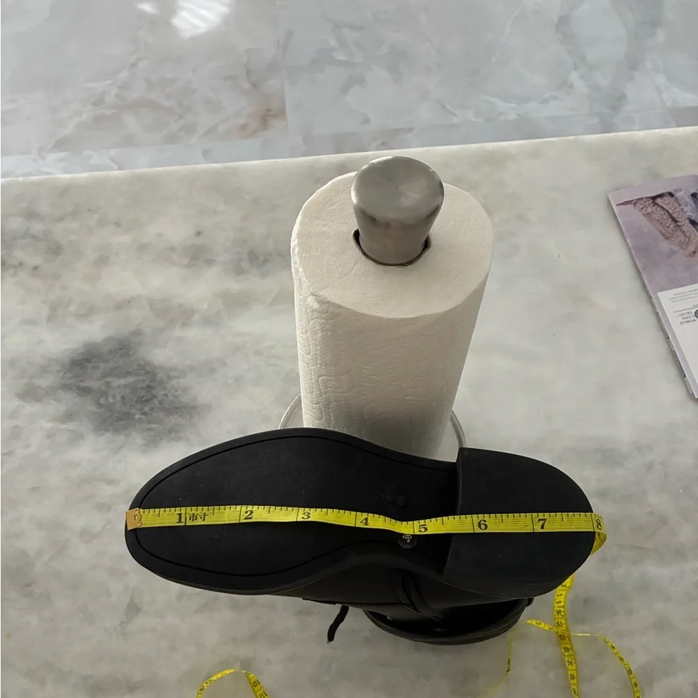 Gucci Black Combat Moto Boots with GG Logo - Picture 14 of 14